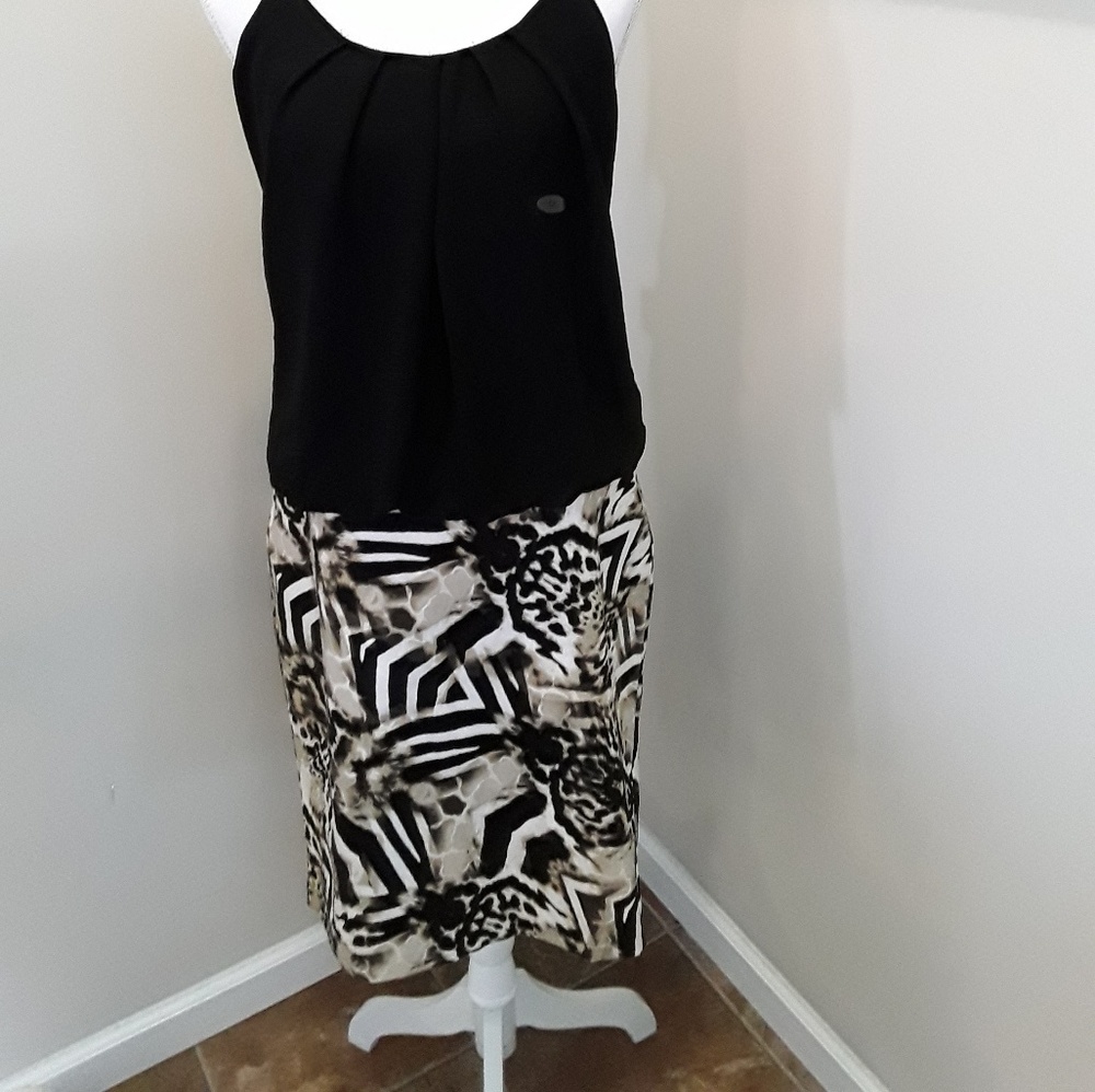 Attyre New York animal print skirt size 12